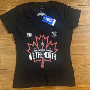 Fanatics Black Toronto Raptors 'We The North' Short Sleeve Tee